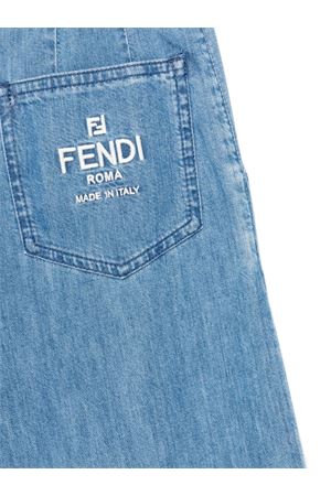 Wide,Leg Jeans FENDI KIDS | JFF352ATRFF0QG0